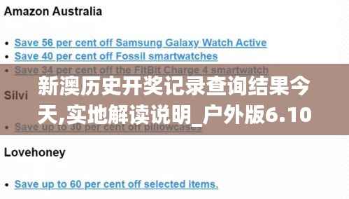 新澳历史开奖记录查询结果今天,实地解读说明_户外版6.100