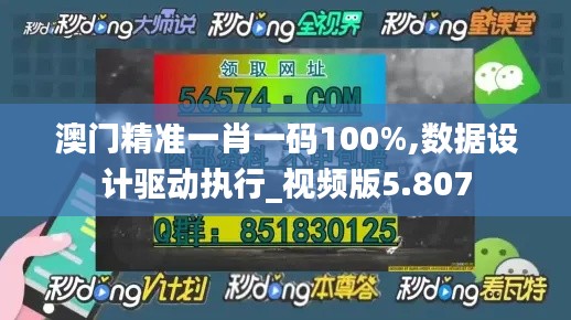 澳门精准一肖一码100%,数据设计驱动执行_视频版5.807