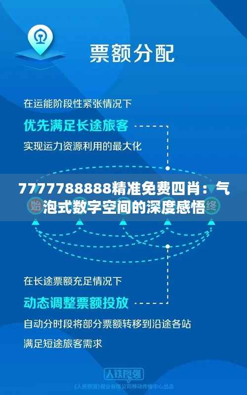 7777788888精准免费四肖:气泡式数字空间的深度感悟