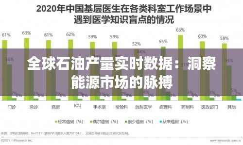 全球石油产量实时数据:洞察能源市场的脉搏