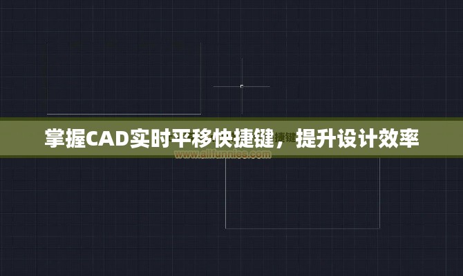 掌握CAD实时平移快捷键，提升设计效率