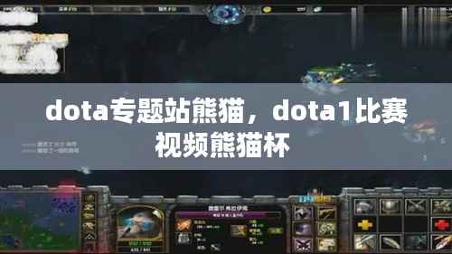 dota专题站熊猫,dota1比赛视频熊猫杯